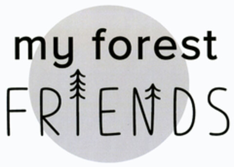 my forest FRIENDS Logo (DPMA, 11.02.2019)