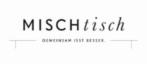 MISCHtisch GEMEINSAM ISST BESSER. Logo (DPMA, 10.07.2019)