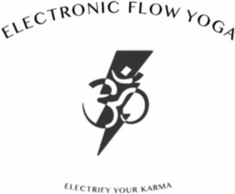 ELECTRONIC FLOW YOGA 30 ELECTRIFY YOUR KARMA Logo (DPMA, 07/15/2020)