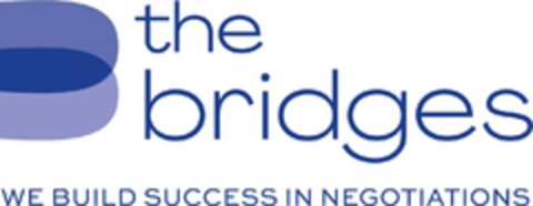 the bridges WE BUILD SUCCESS IN NEGOTIATIONS Logo (DPMA, 14.10.2020)