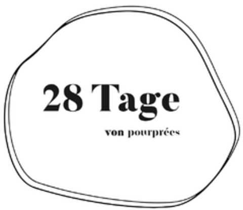 28 Tage von pourprées Logo (DPMA, 29.10.2021)