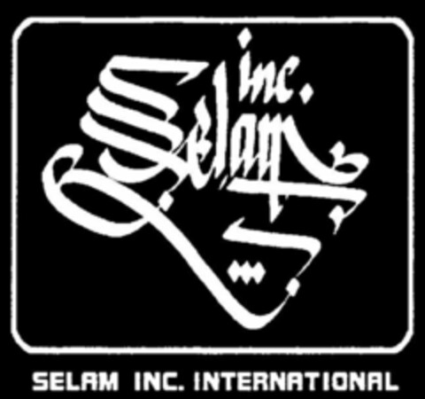 SELAM INC. INTERNATIONAL Logo (DPMA, 27.09.2023)