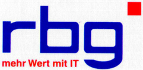 rbg mehr Wert mit IT Logo (DPMA, 29.01.2002)
