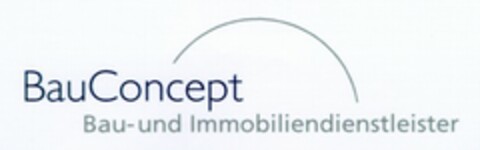 BauConcept Bau- und Immobiliendienstleister Logo (DPMA, 05/27/2003)