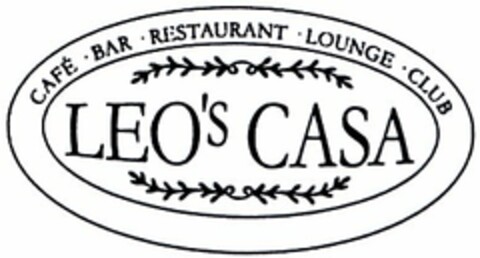 LEO'S CASA Logo (DPMA, 17.09.2003)