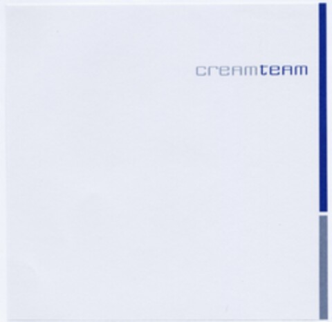 creamteam Logo (DPMA, 19.04.2004)