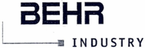 BEHR INDUSTRY Logo (DPMA, 21.06.2004)