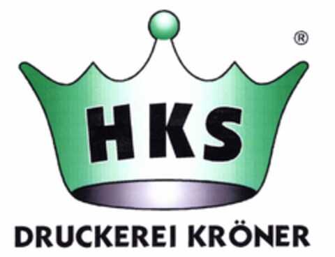 HKS DRUCKEREI KRÖNER Logo (DPMA, 16.01.2006)