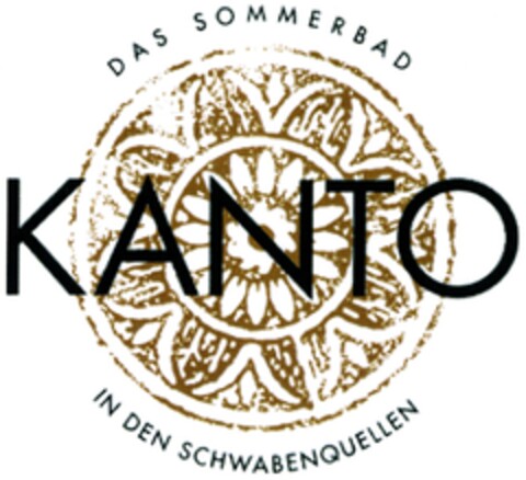 KANTO DAS SOMMERBAD IN DEN SCHWABENQUELLEN Logo (DPMA, 10.08.2007)