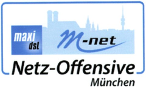 M-net Netz-Offensive München Logo (DPMA, 10/09/2007)