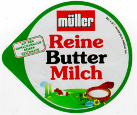 Reine Butter Milch Logo (DPMA, 14.06.1996)