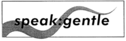 speak:gentle Logo (DPMA, 18.08.1998)