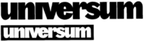 universum  universum Logo (DPMA, 15.10.1998)