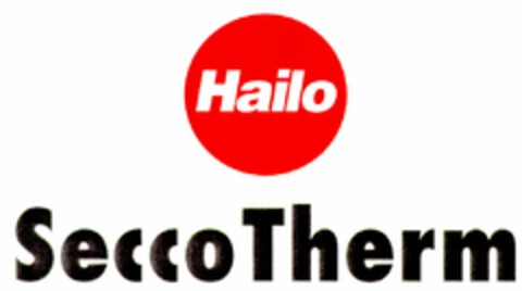 Hailo Secco Therm Logo (DPMA, 20.07.1999)