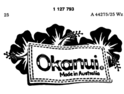 Okanui   Made in Australia Logo (DPMA, 11.03.1988)