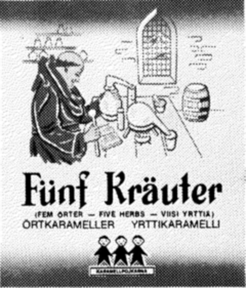 Fünf Kräuter Logo (DPMA, 18.01.1991)
