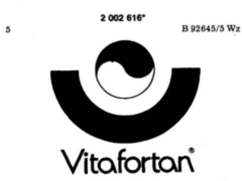 Vitafortan Logo (DPMA, 06/03/1991)