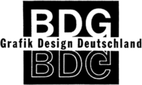 BDG Grafik Design Deutschland Logo (DPMA, 11.10.1991)