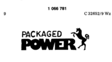 PACKAGED POWER Logo (DPMA, 24.11.1983)