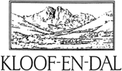 KLOOF-EN-DAL Logo (DPMA, 09/13/1992)