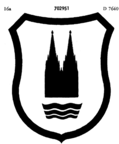 702951 Logo (DPMA, 27.07.1956)