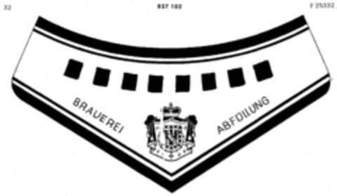 BRAUEREI ABFÜLLUNG Logo (DPMA, 27.06.1974)