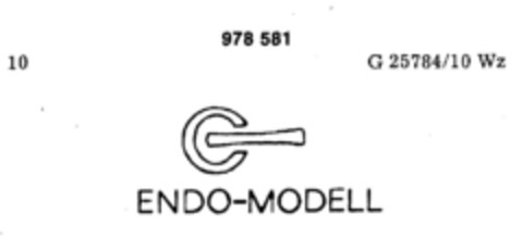 ENDO-MODELL C Logo (DPMA, 01/19/1978)