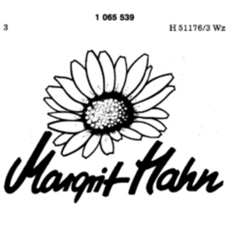 Margrit Hahn Logo (DPMA, 09.04.1983)