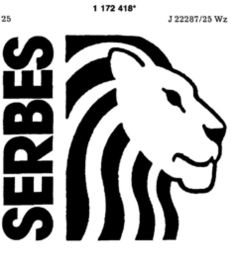 SERBES Logo (DPMA, 16.10.1987)