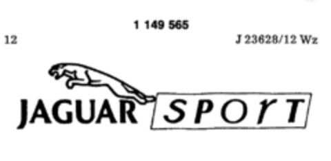 JAGUAR SPorT Logo (DPMA, 19.01.1989)
