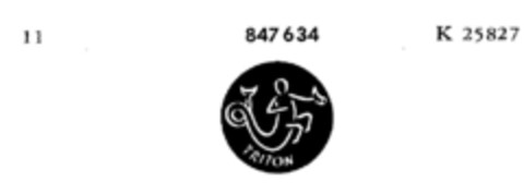 TRITON Logo (DPMA, 07.04.1966)