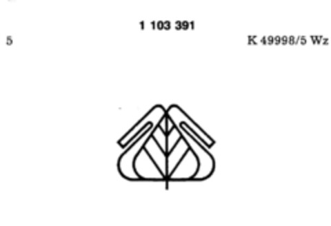 1103391 Logo (DPMA, 04.07.1986)