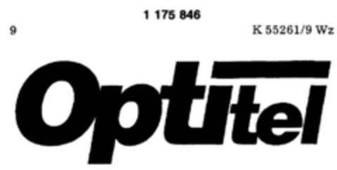 Optitel Logo (DPMA, 03.11.1989)