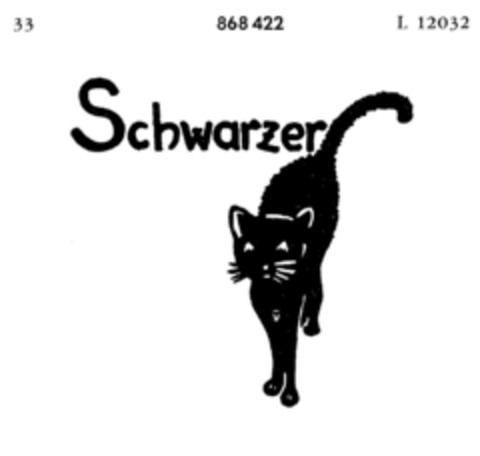 Schwarzer Logo (DPMA, 19.02.1964)