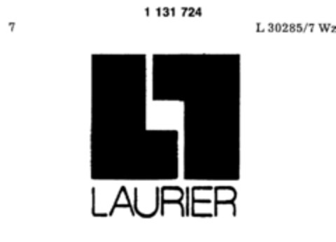 LAURIER Logo (DPMA, 01.09.1987)