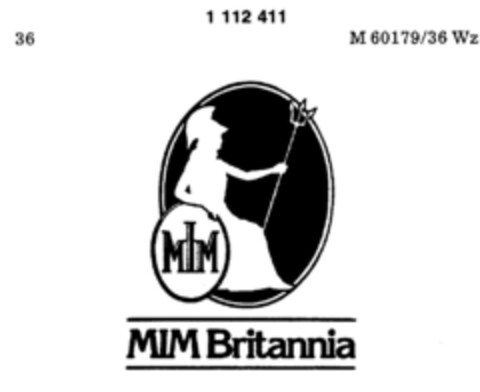 MIM Britannia Logo (DPMA, 24.02.1987)