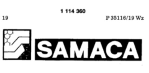 SAMACA Logo (DPMA, 04/22/1987)