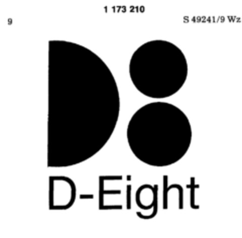 D-Eight Logo (DPMA, 17.10.1989)