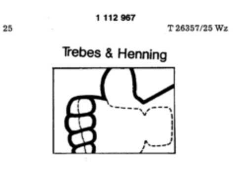 Trebes & Henning Logo (DPMA, 06.03.1987)