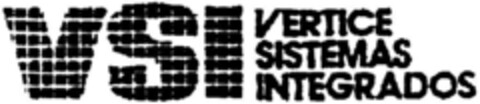 VSI VERTICE SISTEMAS INTEGRADOS Logo (DPMA, 18.03.1992)