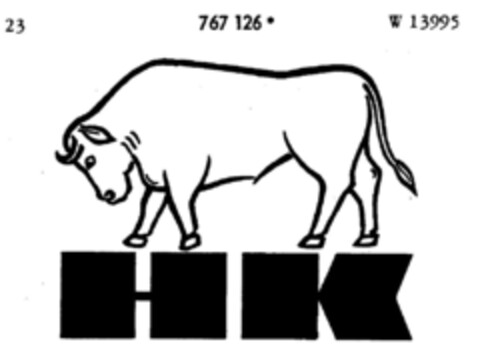 HK Logo (DPMA, 06/15/1962)