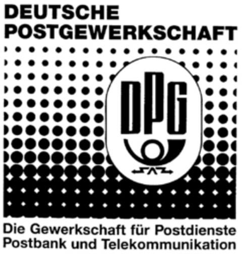 DPG DEUTSCHE POSTGEWERKSCHAFT Logo (DPMA, 20.12.2000)