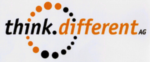 think.different AG Logo (DPMA, 22.12.2000)