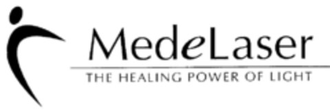 MedeLaser THE HEALING POWER OF LIGHT Logo (DPMA, 04/27/2001)