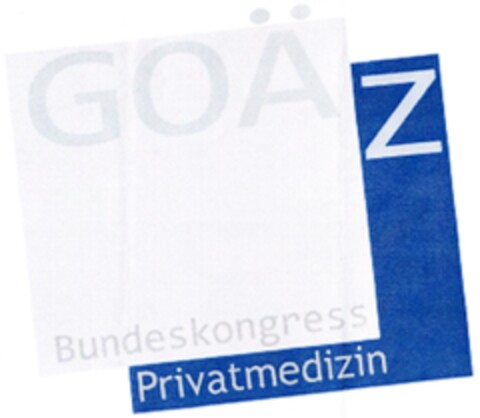 GOÄZ Bundeskongress Privatmedizin Logo (DPMA, 06/24/2009)