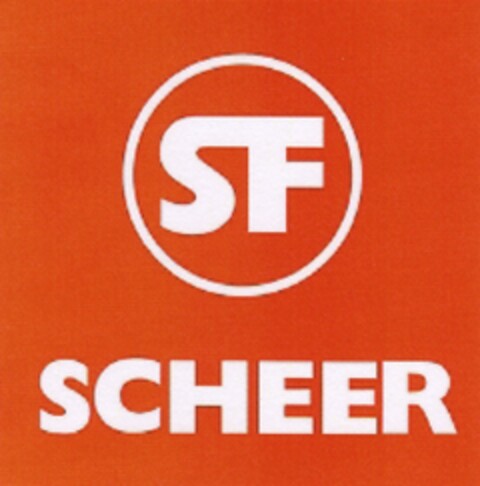 SF SCHEER Logo (DPMA, 09.09.2010)