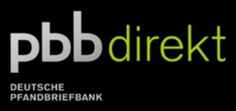 pbb direkt DEUTSCHE PFANDBRIEFBANK Logo (DPMA, 21.12.2011)