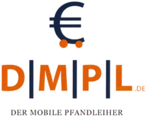 € D|M|P|L.DE DER MOBILE PFANDLEIHER Logo (DPMA, 05/04/2012)