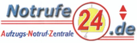 Notrufe24.de Aufzugs-Notruf-Zentrale Logo (DPMA, 27.09.2013)