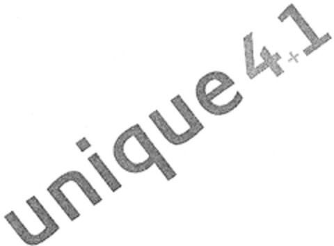 unique 4+1 Logo (DPMA, 12.06.2014)